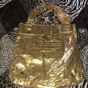 Rare Gustto Gold Parina Bag